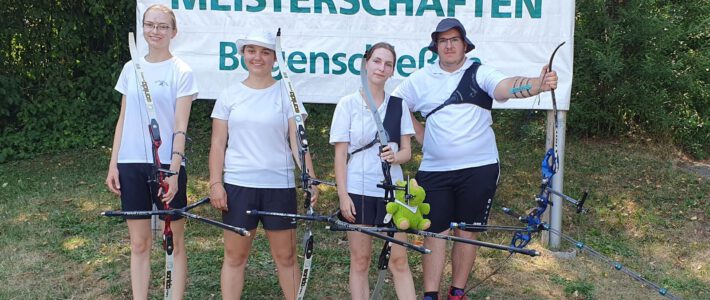 Landesmeisterschaft der Bogenschützen vom 14.6-16.6. in Welzheim