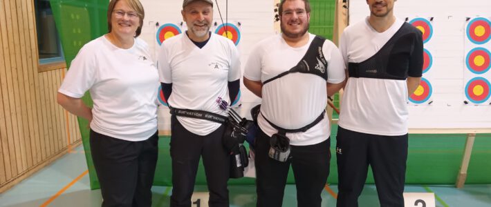 Auf und Ab am 2. Wettkampftag der Württembergliga Recurve Auf und Ab am 2. Wettkampftag der Württembergliga Recurve